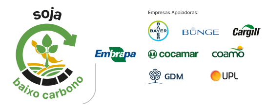 Programa SBC – Soja Baixo Carbono · Empresas apoiadoras: Bayer, Bunge, Cargill, Coamo, Cocamar, GDM e UPL